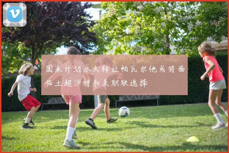 国米计划永久转让帕瓦尔他或将面临土超沙特和美职联选择